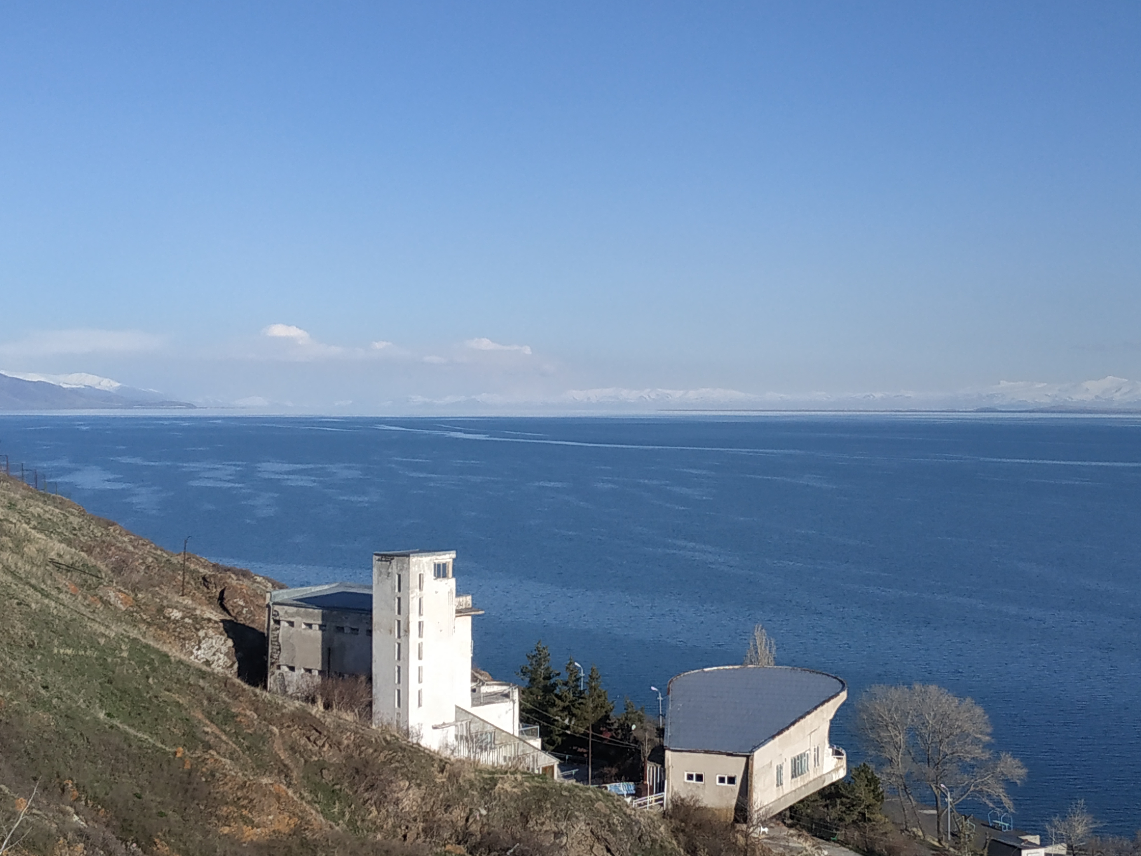 Вид на Севан Армения