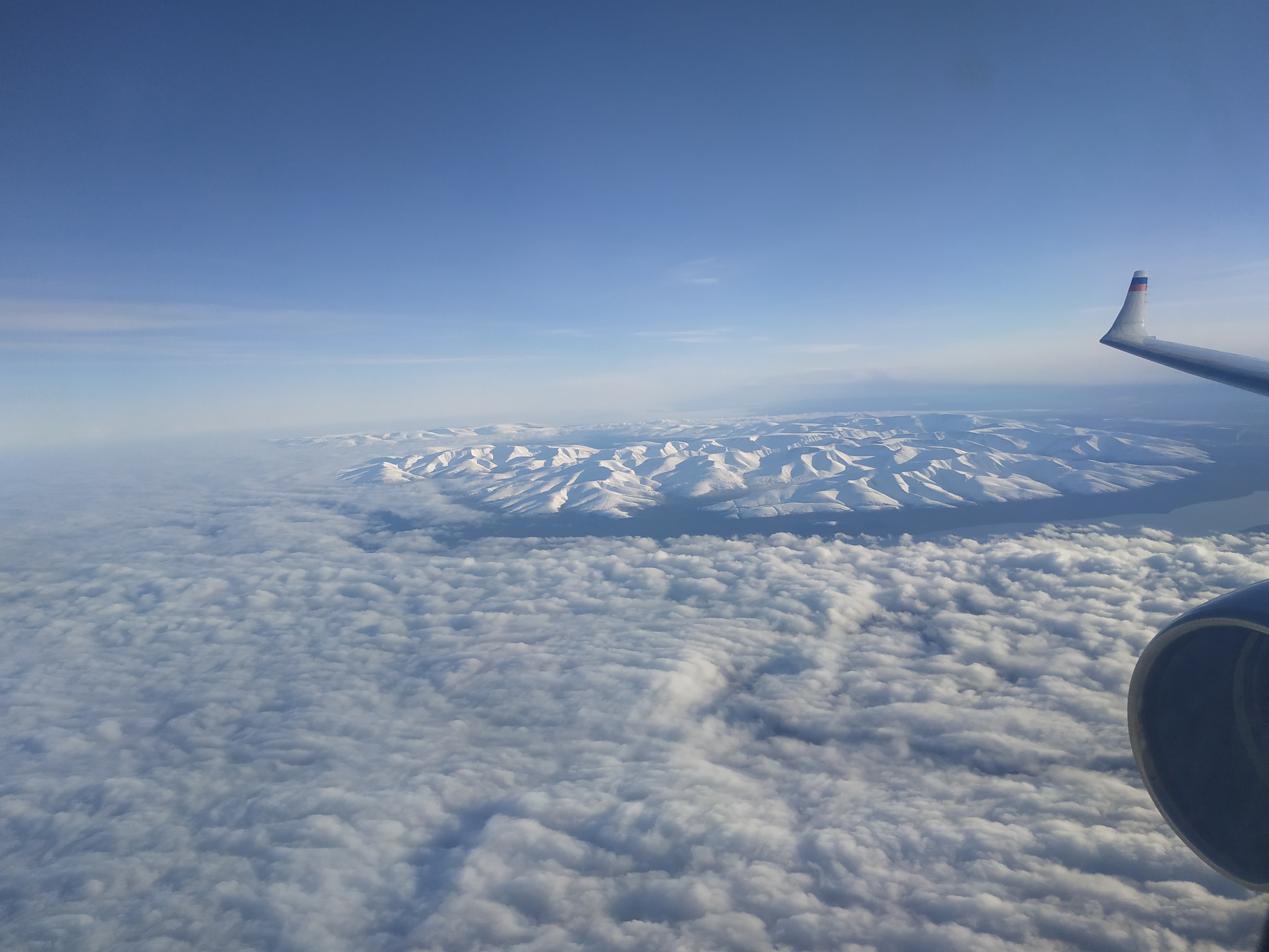 На небе тоже зима