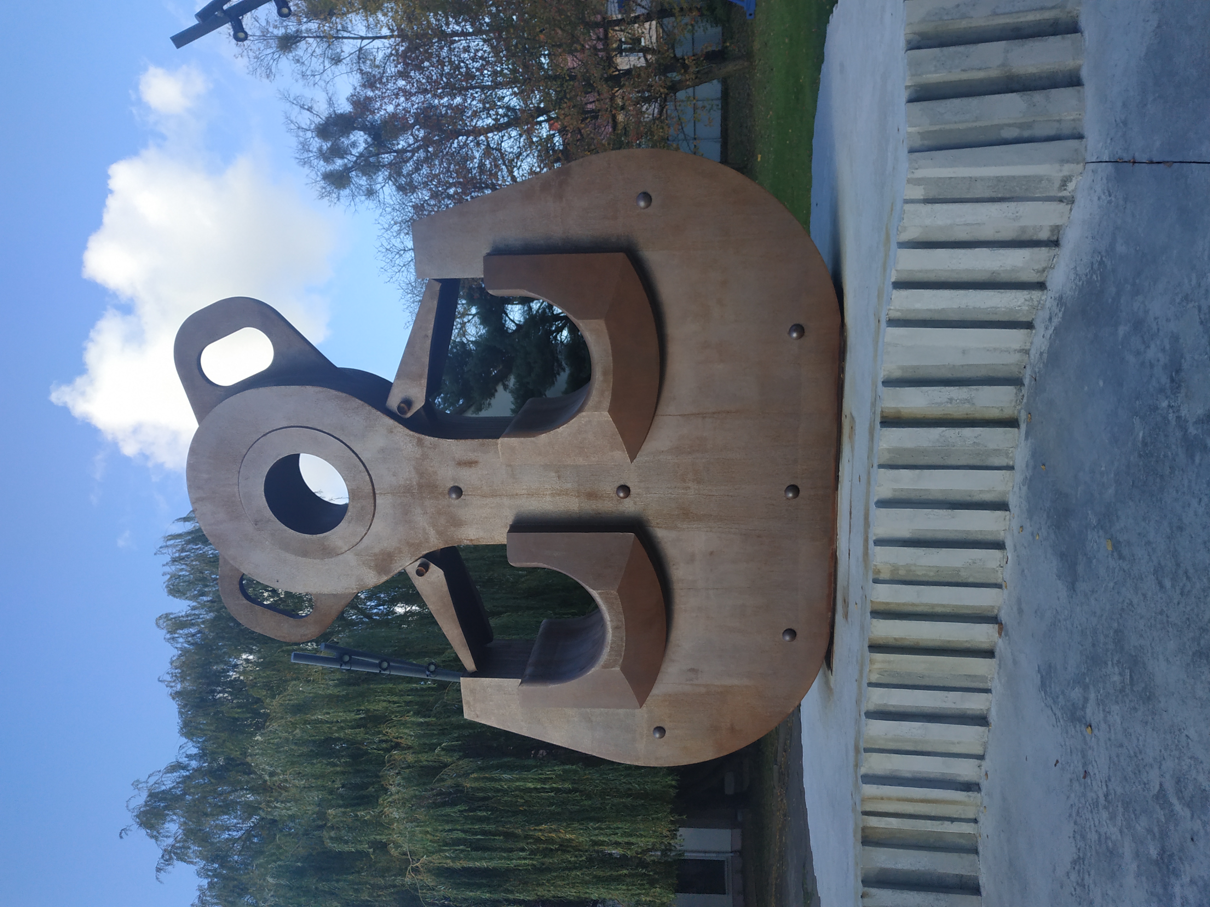 Красивый якорь