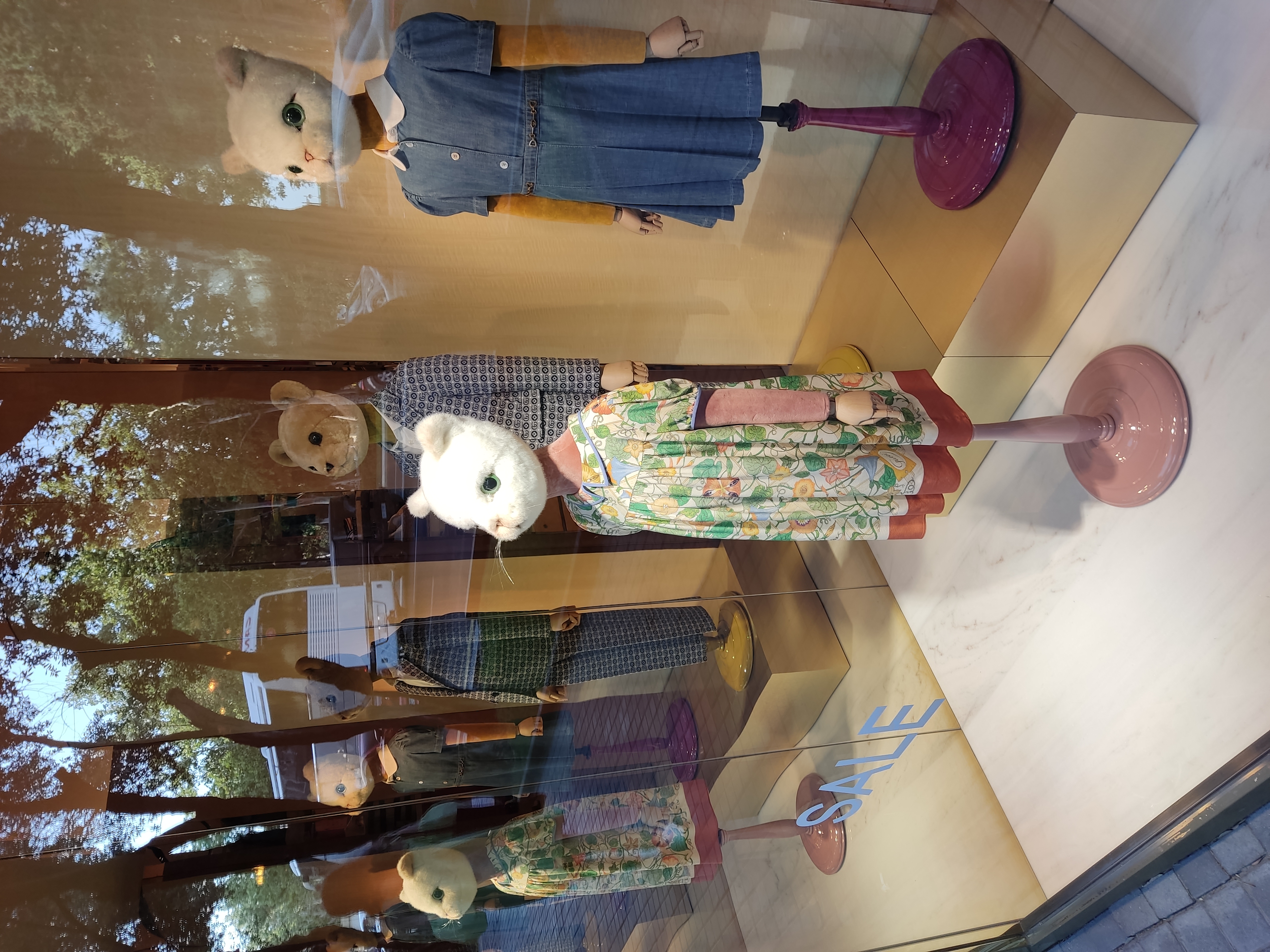 Витрина магазина в Баку