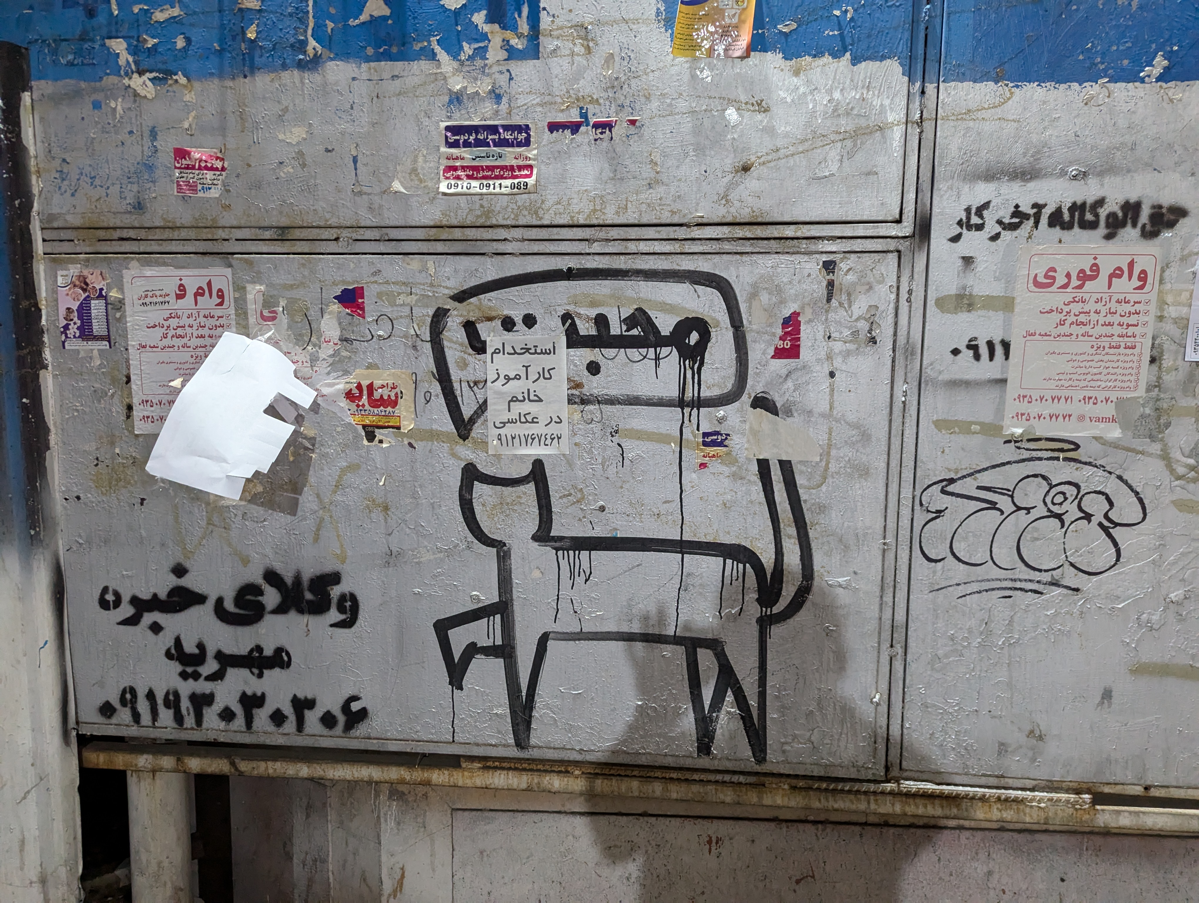 Черная кошка в Тегеране?